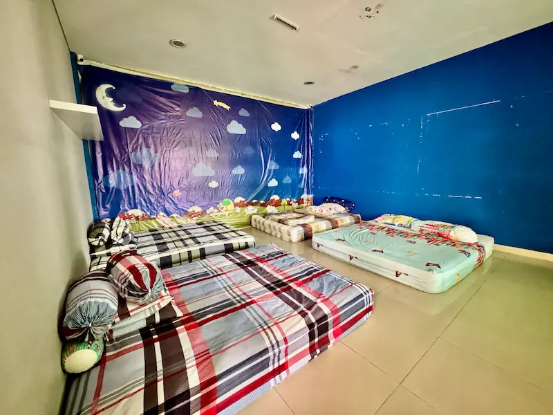 Sleeping area